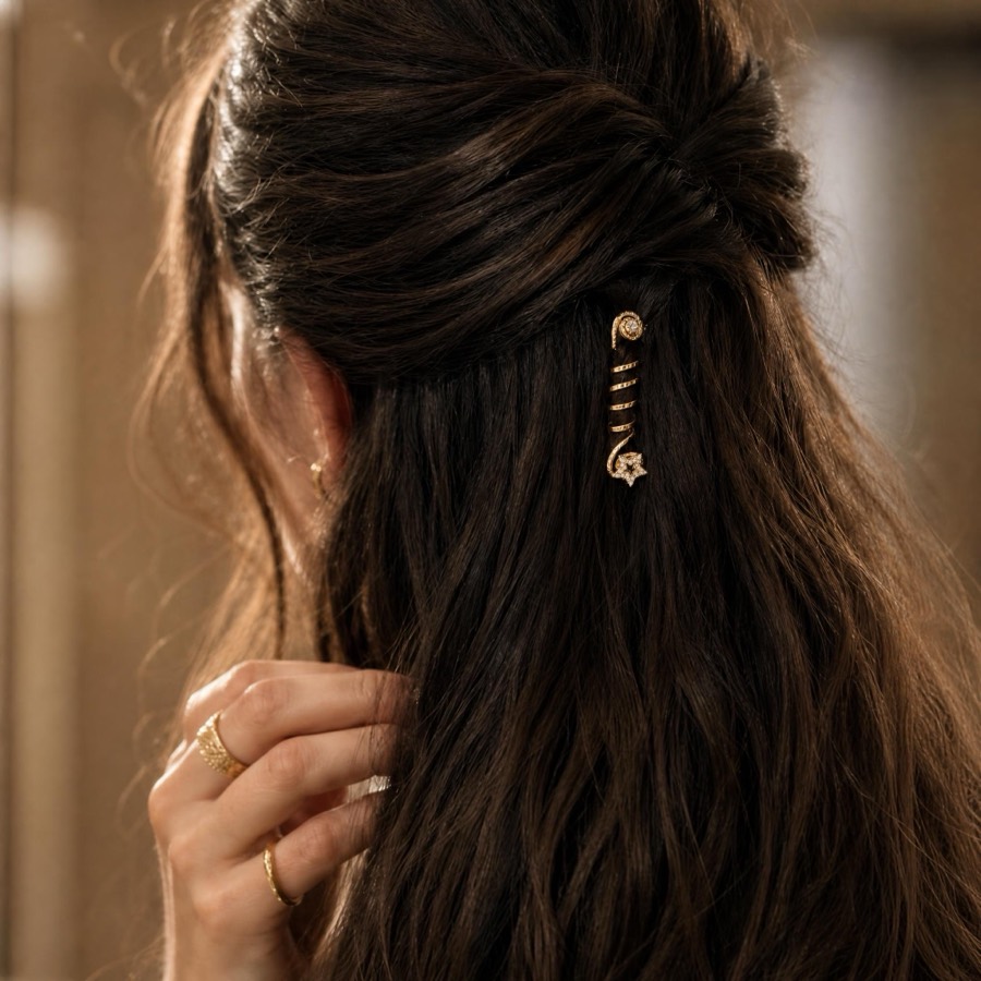 Viking Hair Cuff view 4